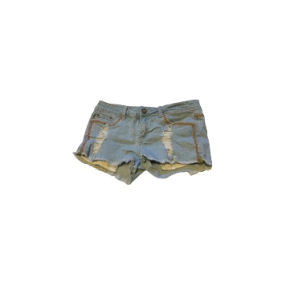 Hot Kiss Boho Cut Off Shorts - Junior’s Size 5